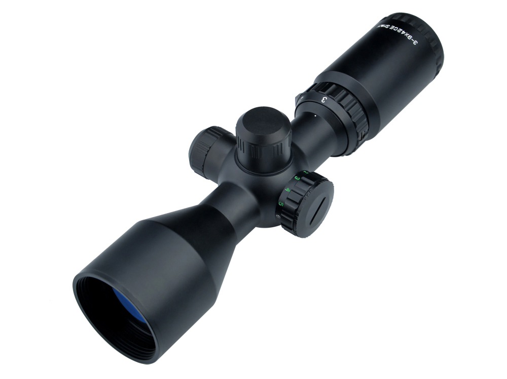 3-9x42 R/G Compact Long Eye Relief Rifle Scope