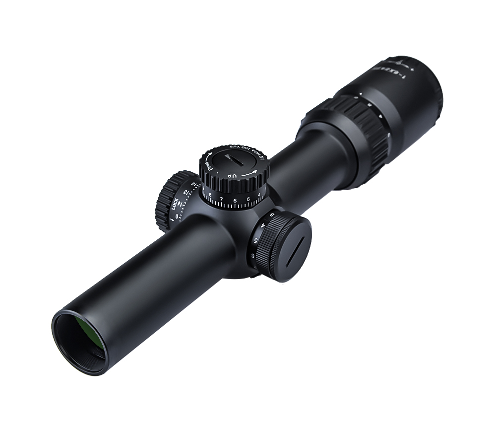 1-6X24 (30mm) R/G First Focal Plane Glass Reticle Rifle Scope