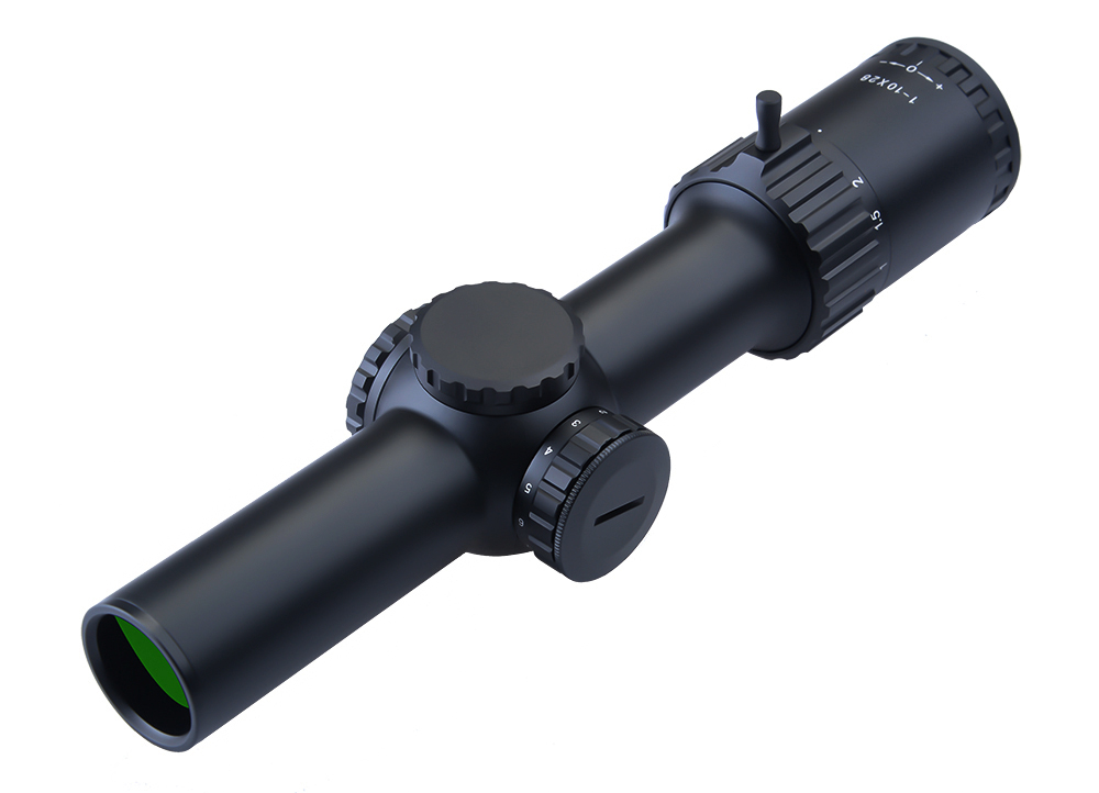 1-10x28 (34mm) LPVO IR FFP First Focal Plane Glass Reticle Rifle Scope