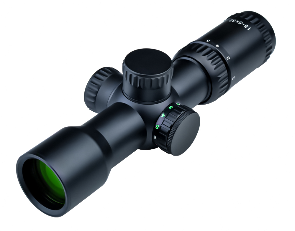 1.5-5x32 R/G (30mm) Compact Thin Scope Shell SFP Rifle Scope