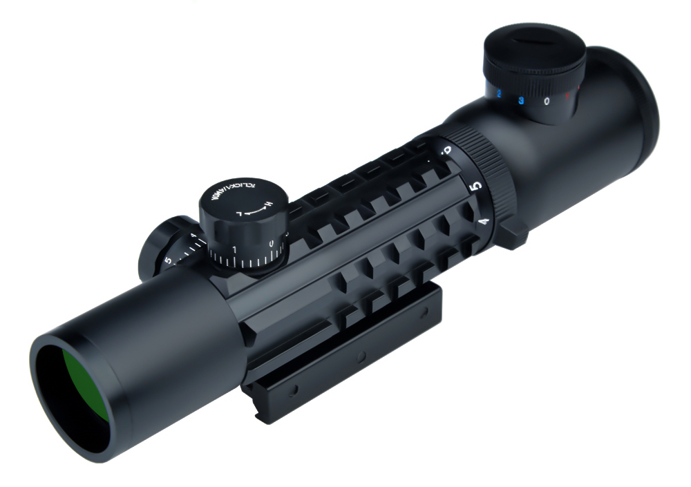 2-6x28 ET R/G/B Multi-Rail Long Eye Relief Tactical Rifle Scope