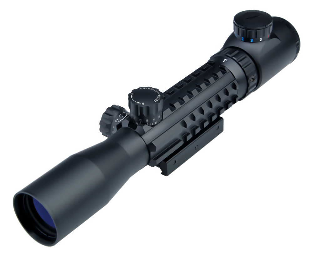 3-9x32 ET R/G/B Multi-Rail Tactical Rifle Scope