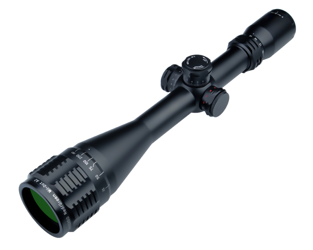 4-16x50 (30mm) R/G SFP Objective Adjustable Rifle Scope