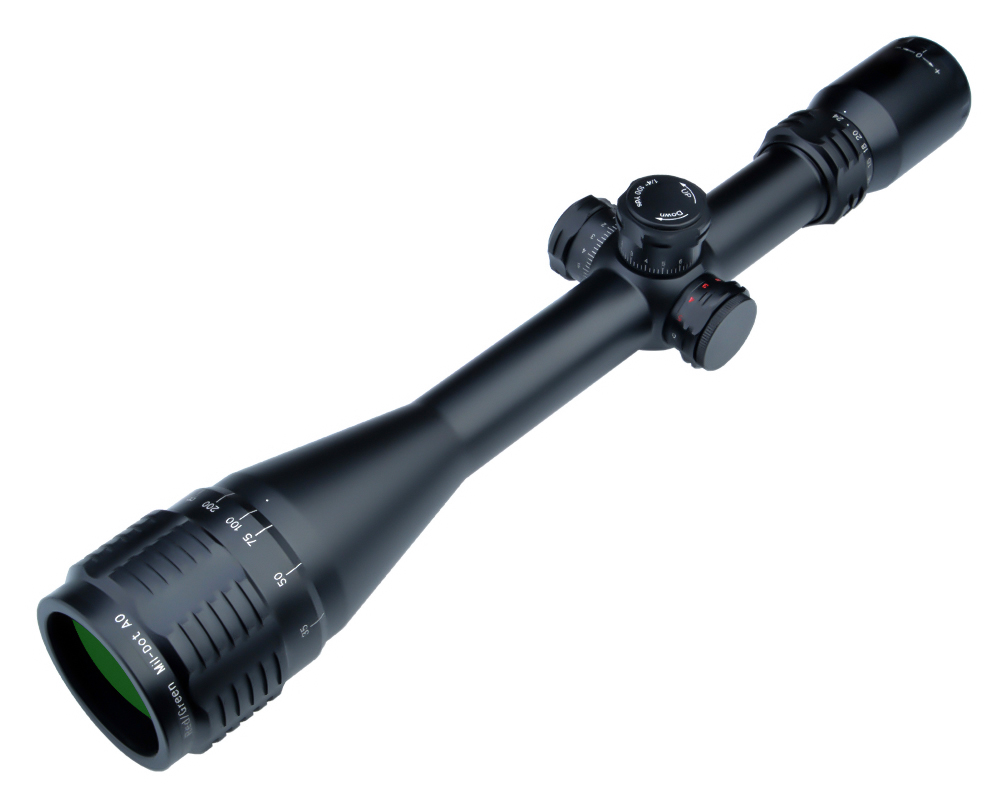 6-24x50 (30mm) R/G SFP Objective Adjustable Rifle Scope