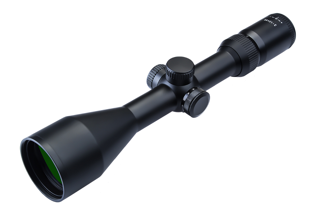 3-12x56 (30mm) IR SFP Glass Reticle Ultra-Wide Field of View Rifle Scope
