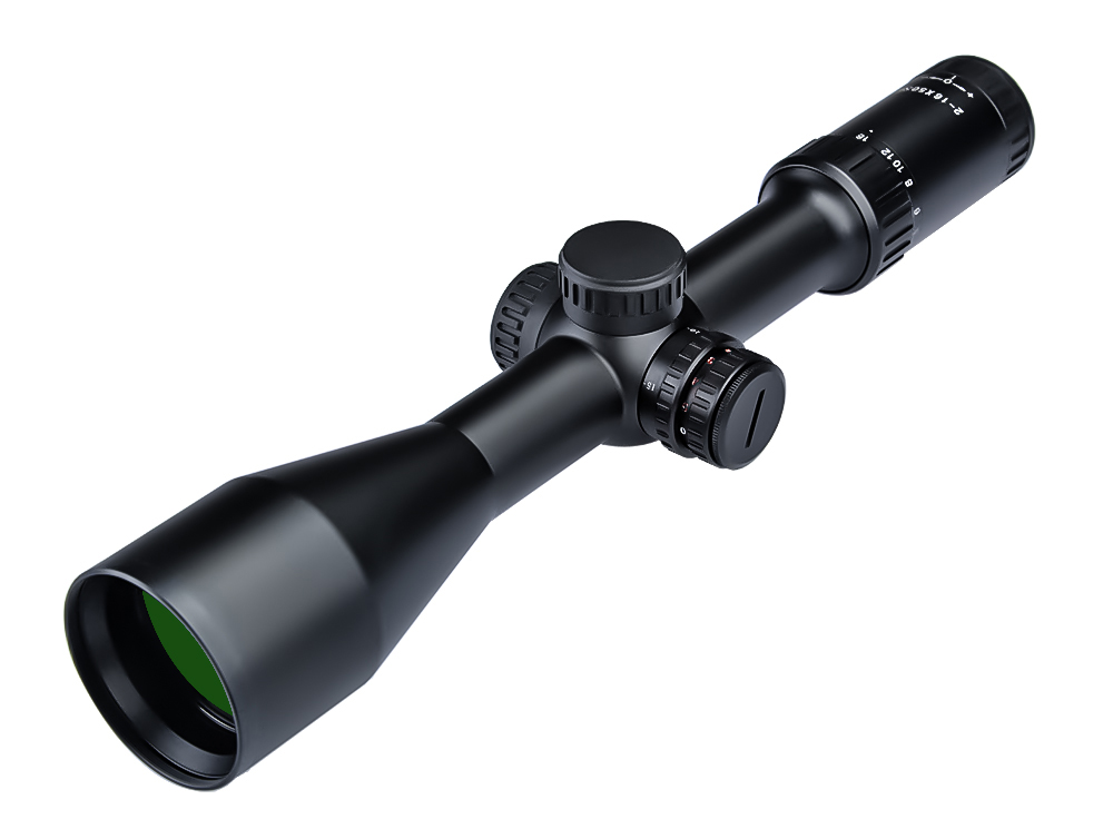 2-16x50 (30mm) R/G SFP Side Parallax Adjustment High Quality Glass Reticle Rifle Scope