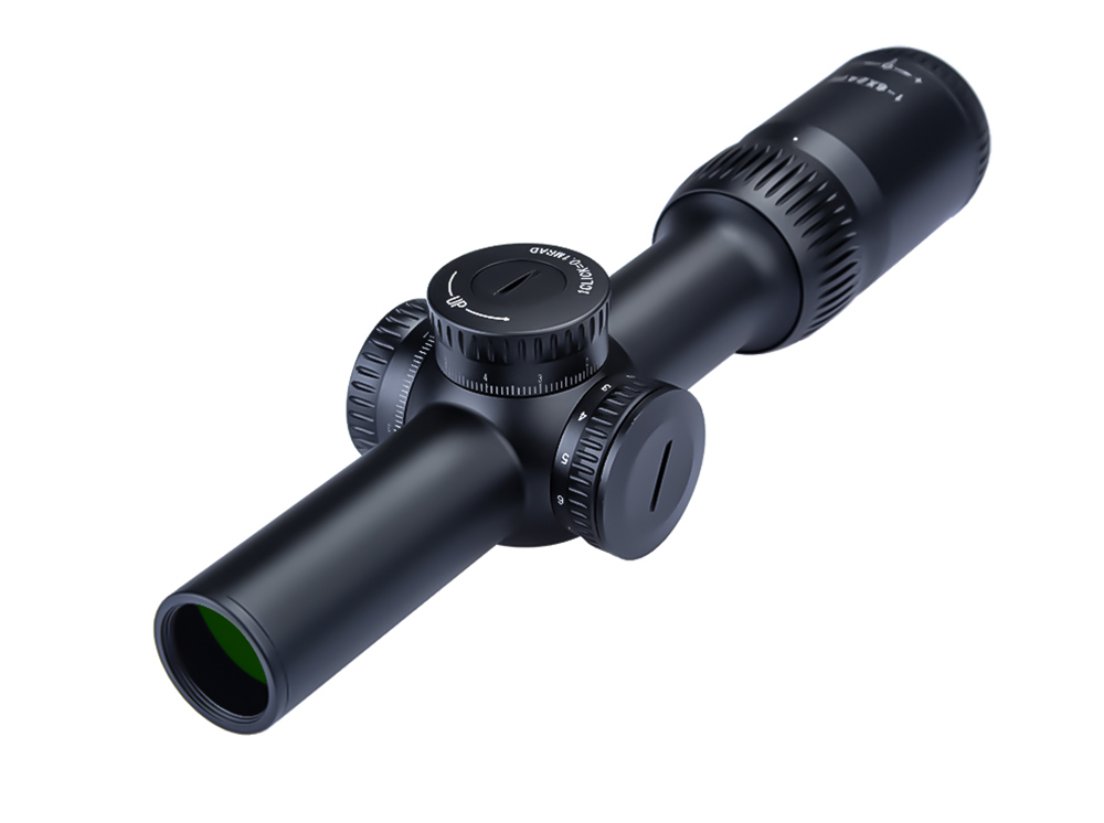 1-6X24 B (30mm) R/G LPVO First Focal Plane Glass Illuminated Reticle Rifle Scope