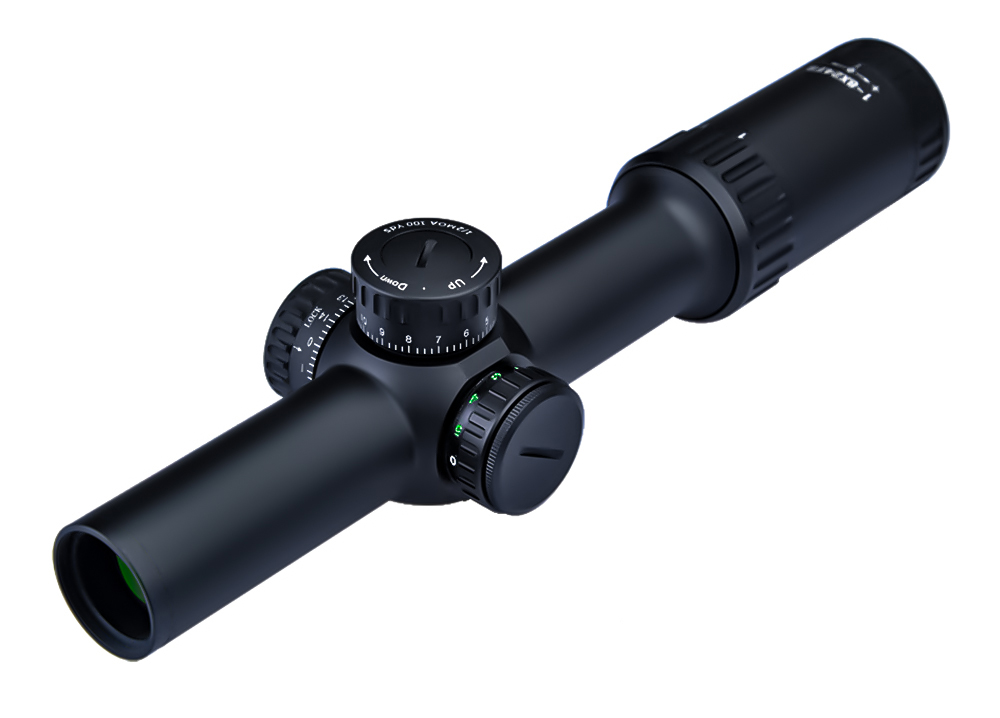 1-8x24 (30mm) IR LPVO FFP First Focal Plane Glass Reticle Rifle Scope